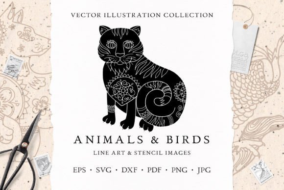 Birds and Animals Illustration Bundle