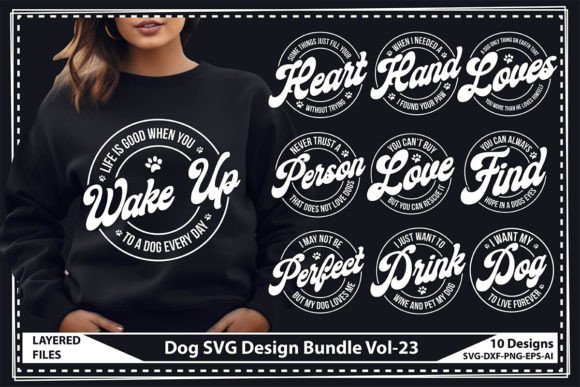 Dog SVG Design Bundle Vol-23