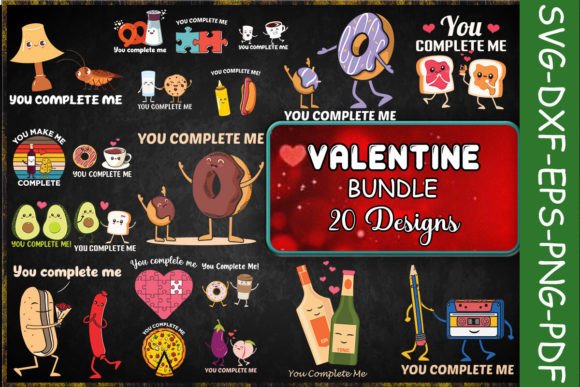 You Complete Me Valentine Bundle