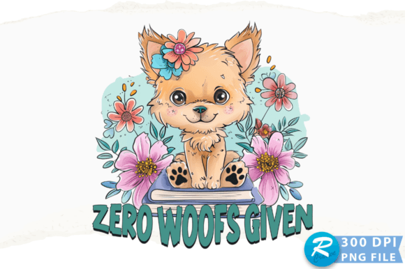 Zero Woofs Given PNG Design